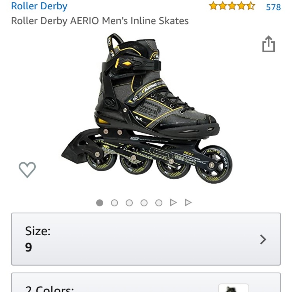Used once. They are a men size 9.